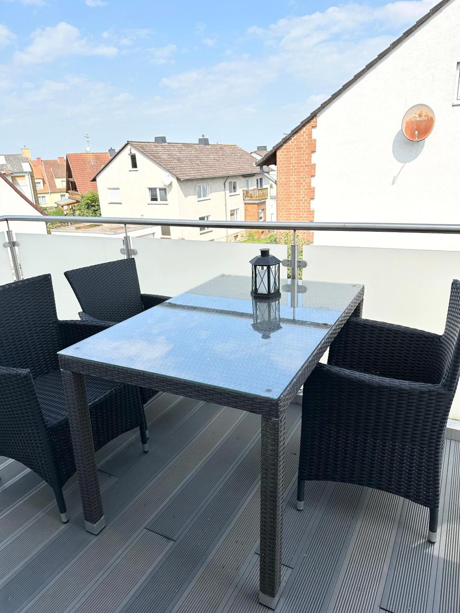 Ferienwohnung Mit Balkon In Calden Zewnętrze zdjęcie
